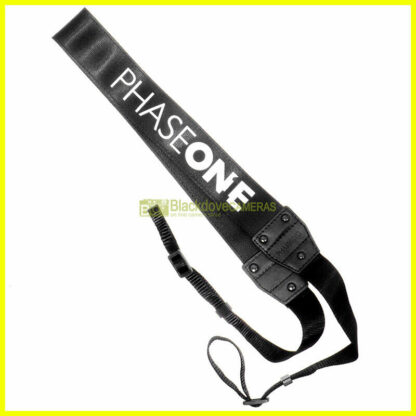 Tracolla originale per fotocamere PhaseOne. Genuine camera strap. Cinghia.