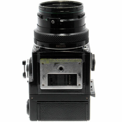 Zenza Bronica ETR 6x4,5 con Zenzanon 75mm. f2,8, magazzino, motore, pozzetto - immagine 8