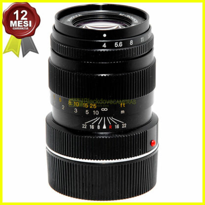 Minolta M Rokkor 90mm f4 innesto Leica M per M6 M7 M8 M9 M10 Monochrome ecc...