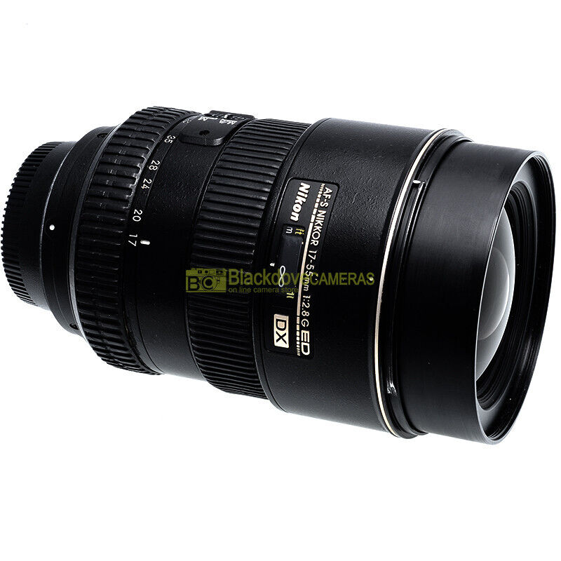 Nikon AF-S Nikkor 17/55mm f2,8 G ED DX obiettivo professional per  fotocamere APS