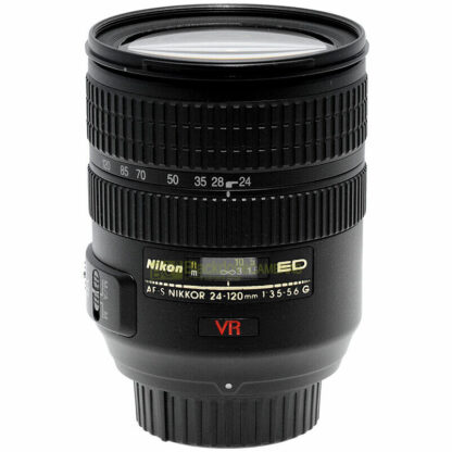 Nikon AF-S Nikkor 24/120mm f3,5-5,6 VR G ED obiettivo full frame per fotocamere - immagine 3