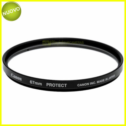 67mm. Filtro Protect originale Canon con vite M67. Protector filter. Nuovo