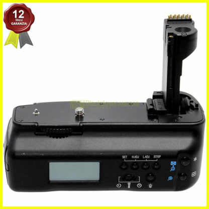 Battery grip con display LCD per fotocamere Canon EOS 30D 40D e 50D. Impugnatura