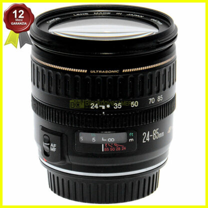 Canon EF 24/85mm f3,5-4,5 USM Black. Obiettivo AF Full Frame per fotocamere EOS.