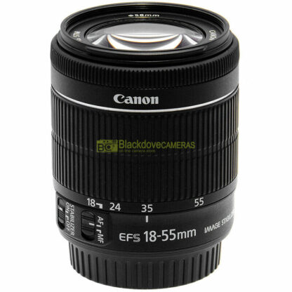 Canon EF-S 18/55mm. f3,5-5,6 IS STM. Obiettivo autofocus per reflex digitali - immagine 3