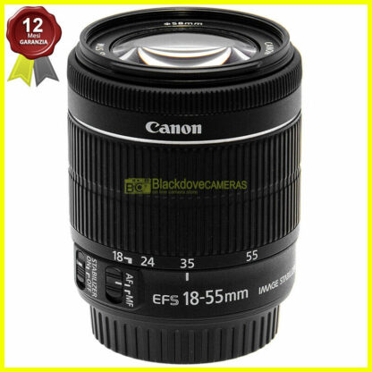 Canon EF-S 18/55mm. f3,5-5,6 IS STM. Obiettivo autofocus per reflex digitali