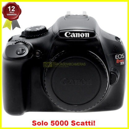 Canon Rebel T3 (EOS 1100D) body. Macchina fotografica. Solo 5000 scatti!