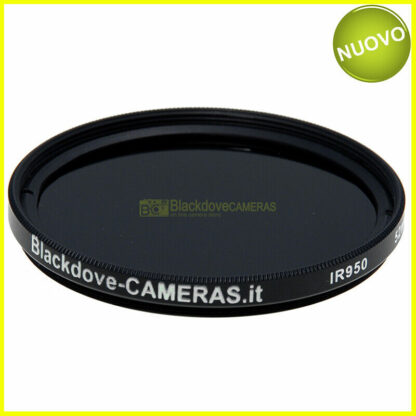 Filtro infrarosso 950nm 52mm Blackdove-cameras Infrared filter 950 nm cut. IR