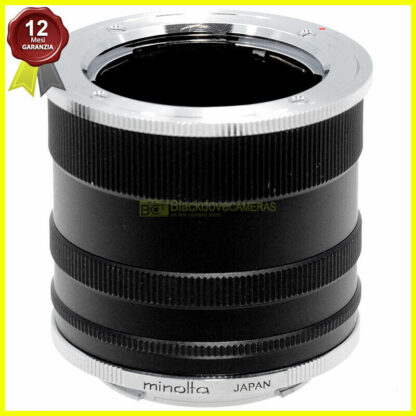 Minolta MC-MD set 3 Anelli modulari per riprese macro. Close up rings set.