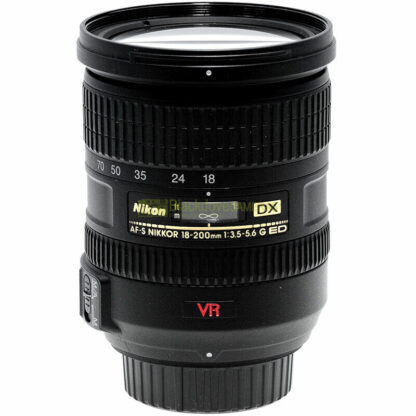 Nikon AF-S zoom Nikkor 18/200mm f3,5-5,6 G ED VR obiettivo zoom per digitali - immagine 3