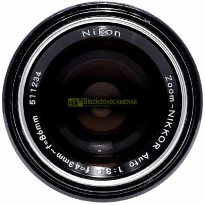 Nikon AI Zoom Nikkor 43/86mm f3,5. Obiettivo per fotocamere reflex analogiche. - immagine 3