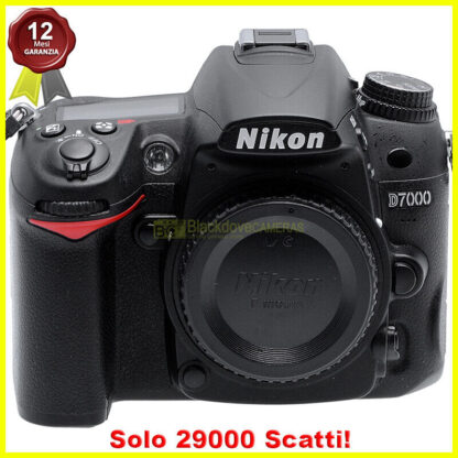 Nikon D7000 body fotocamera reflex digitale. 16,2Mp HD. Macchina fotografica.