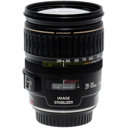 Obiettivo Canon EF 28/135mm f3,5-5,6 IS USM zoom Full Frame per fotocamere EOS. - immagine 3