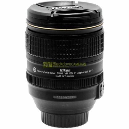 Obiettivo Nikon AF-S Nikkor 24/120mm f4 G ED VR N zoom full frame per fotocamere - immagine 5