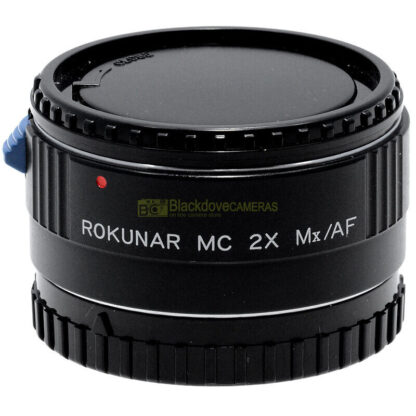 Rokunar MX AF 2x Tele Converter moltiplicatore di focale A-Mount Sony - Minolta. - immagine 3