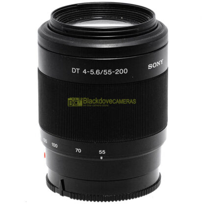 Sony AF 55/200mm f4-5,6 DT SAM per reflex digitali A-Mount Sony e Minolta AF - immagine 3