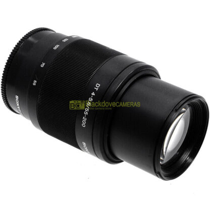 Sony AF 55/200mm f4-5,6 DT SAM per reflex digitali A-Mount Sony e Minolta AF - immagine 4