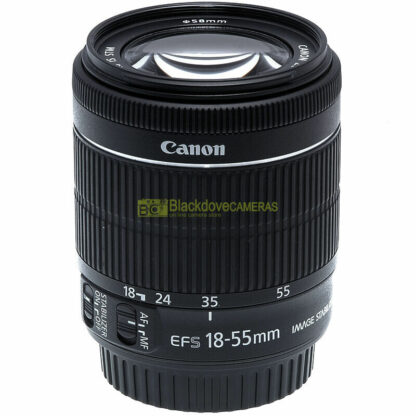 Canon EF-S 18/55mm. f3,5-5,6 IS STM. Obiettivo autofocus per reflex digitali - immagine 3