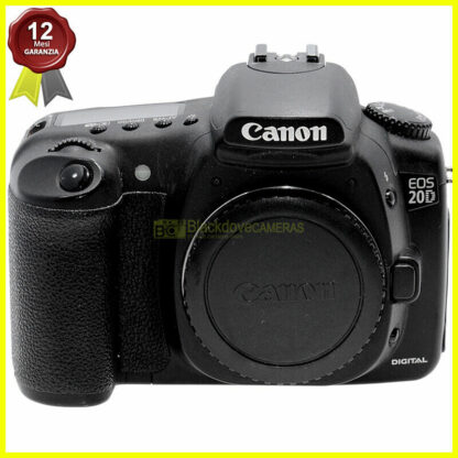 Canon EOS 20D Black body fotocamera digitale reflex 8,2Mp SENZA caricabatterie