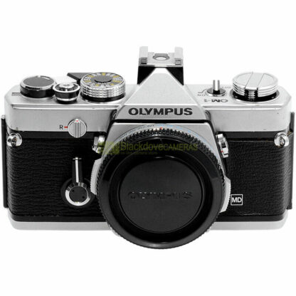 Olympus OM-1 body silver. Fotocamera reflex meccanica a pellicola. Revisionata! - immagine 3