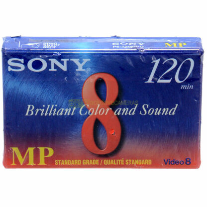 Sony P6-120MP Videocassetta Video 8, nuova sigillata. Vergine. 120' SP 240' LP - immagine 3